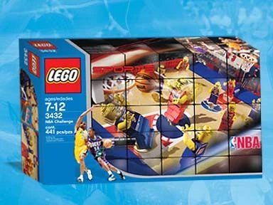 Lego Sports Basketball 3432 NBA Challenge NEW Sealed