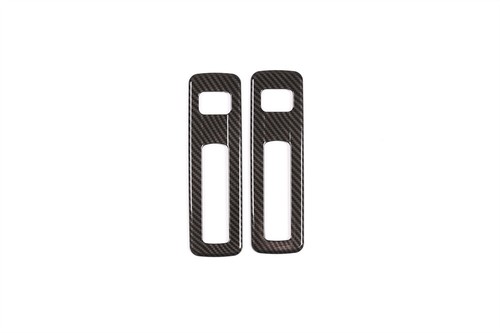 Carbon Fiber ABS Rear Reading Light Lamp Ring Trim For Benz A Class W177 2019-22 - Picture 2 of 11