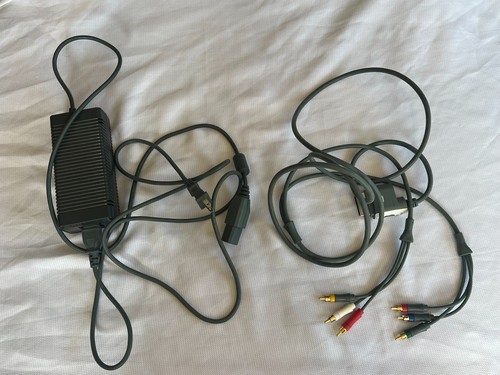 Console di gioco Microsoft Xbox 360 20 GB bianca con cavi scatola cuffie nuove (no HDD) - Foto 8 di 12