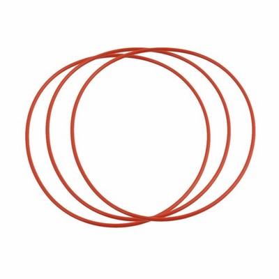 3Pcs Red Round Nitrile Butadiene Rubber   O-Ring 95mm OD 1.9mm Width KD *kk