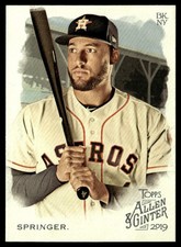 2019 Topps Allen & Ginter George Springer Houston Astros #30