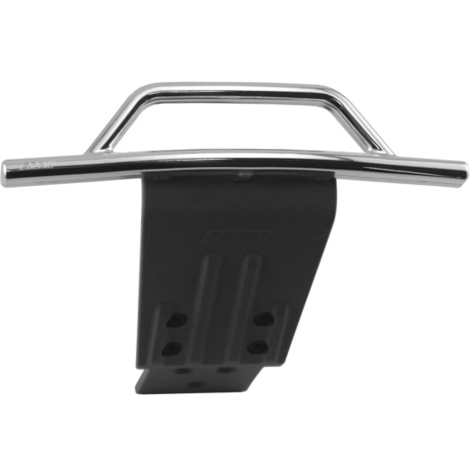 RPM R/C Products 80023 Front Bumper/Skid Plate Chrome: Slash 4x4 - Image 2 of 2