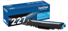 Brother TN227C Cyan Toner Genuine OEM High Yield 2300 Pages New