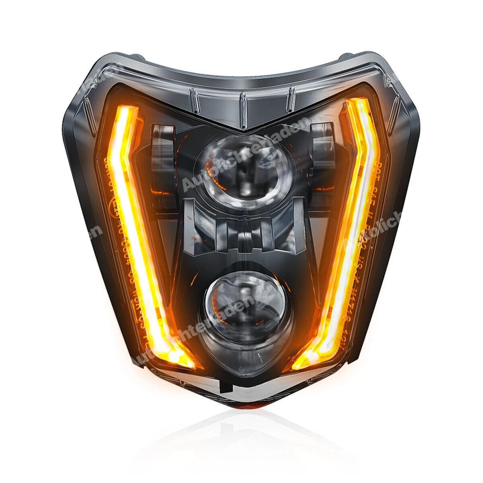 Für KTM EXC-F 250/ 350/ 450/ 500 2017-2023 FREERIDE LED-Scheinwerfer mit Blinker - Bild 2 von 4