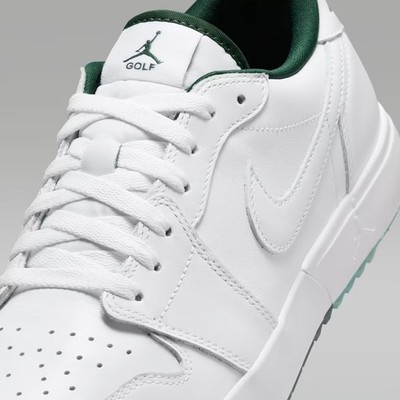 Men's Size 11 - Nike Air Jordan 1 Low Golf Spiked 'White Fir