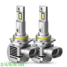 Headlight Bulb 9006 LED High Low Beam Super Bright White ERROR FREE Durable 2/4X