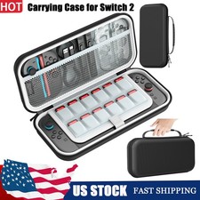 Large Capacity Protective Carry Travel Case for Nintendo Switch 2 Console,m