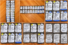 20x Hard Drive Bulk Lot-Mixed Sizes & Brands-Untested/For Parts-As Is-No Refund
