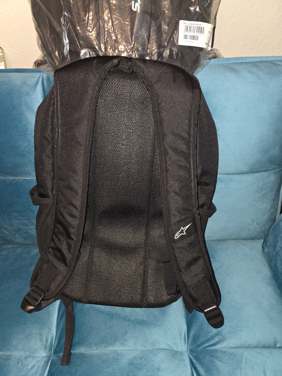 NEW! Alpinestars GFX V2 Backpack - Black w/ Red Interior  NWT