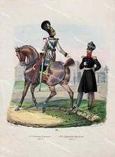 Preußen Garde-Kürassier-Regiment Berlin Raupenhelm Infanterie  Winterfeldt 1830
