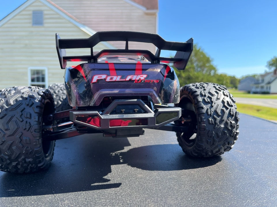 RC Monster Truck 1/8 Scale HiSpeed 2WD RTR 2.4GHz Off-Road Electric Car - Image 3 of 4