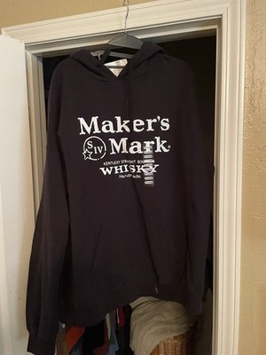 Makers Mark, Bourbon Whiskey, Hoodie Sweatshirt, XL, NWT !! Free Shipping