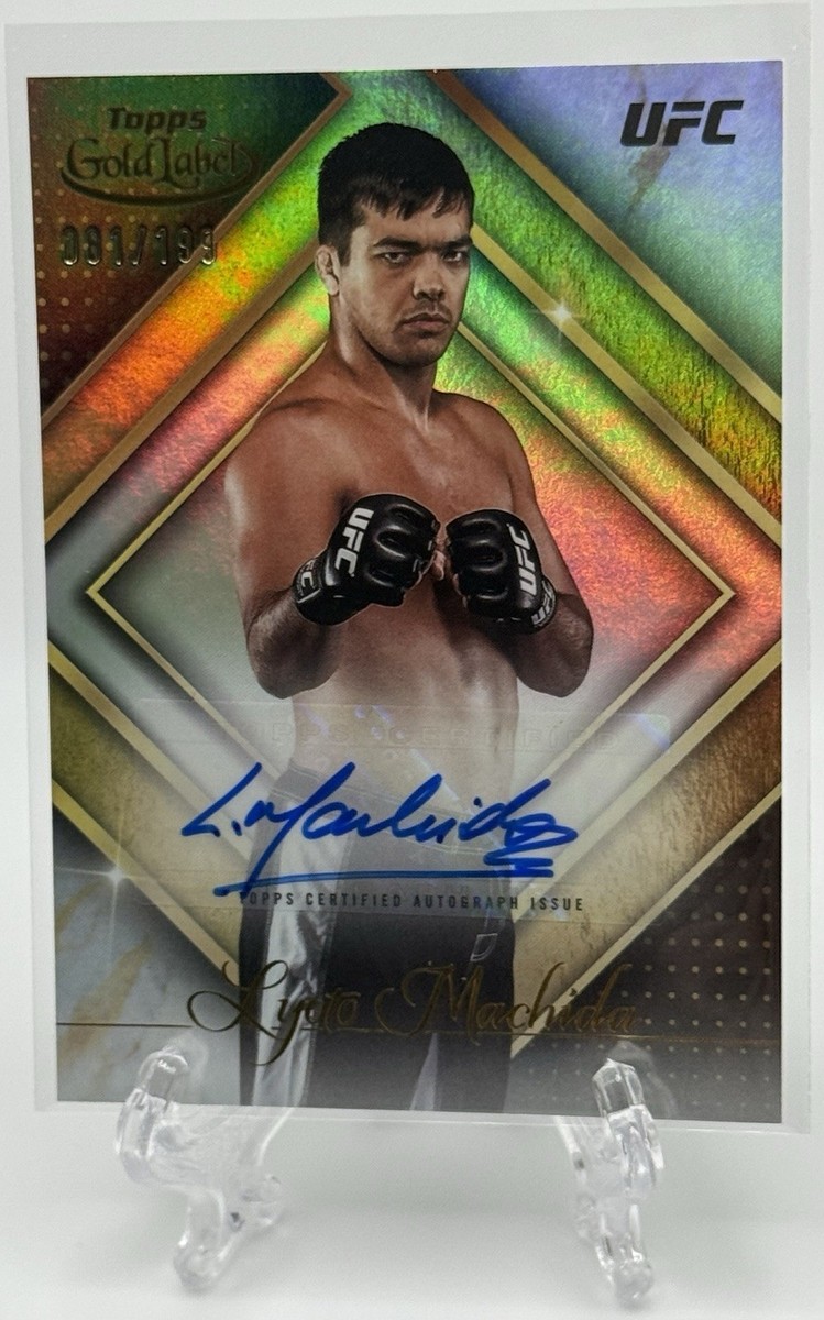 Lyoto Machida 2024 Topps Gold Label UFC Golden Greats