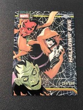 2026 Topps Chrome Marvel #122 Hallows' Eve Spider Web Refractor /399