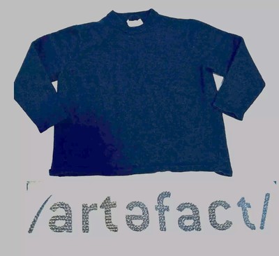 Artefact Girl's/Youth/Miss - Size 2X Blue 100% Merino Wool - Pullover - Sweater