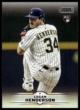 Logan Henderson 2025 Stadium Club #13 RC Milwaukee Brewers
