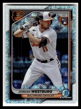 2024 Bowman Chrome #42 Jordan Westburg Mojo Refractors