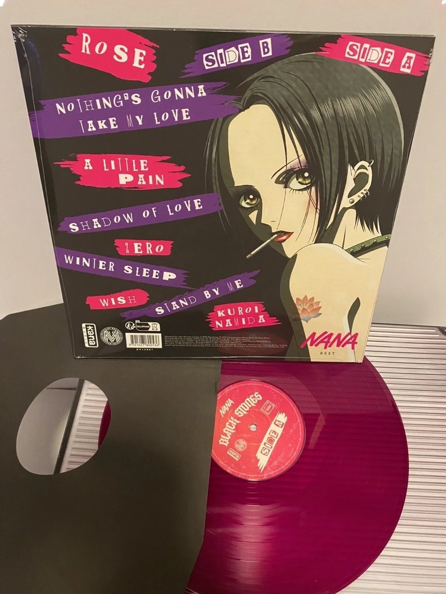 NANA Black Stones Best Collection Anime Vinyl Record Soundtrack LP