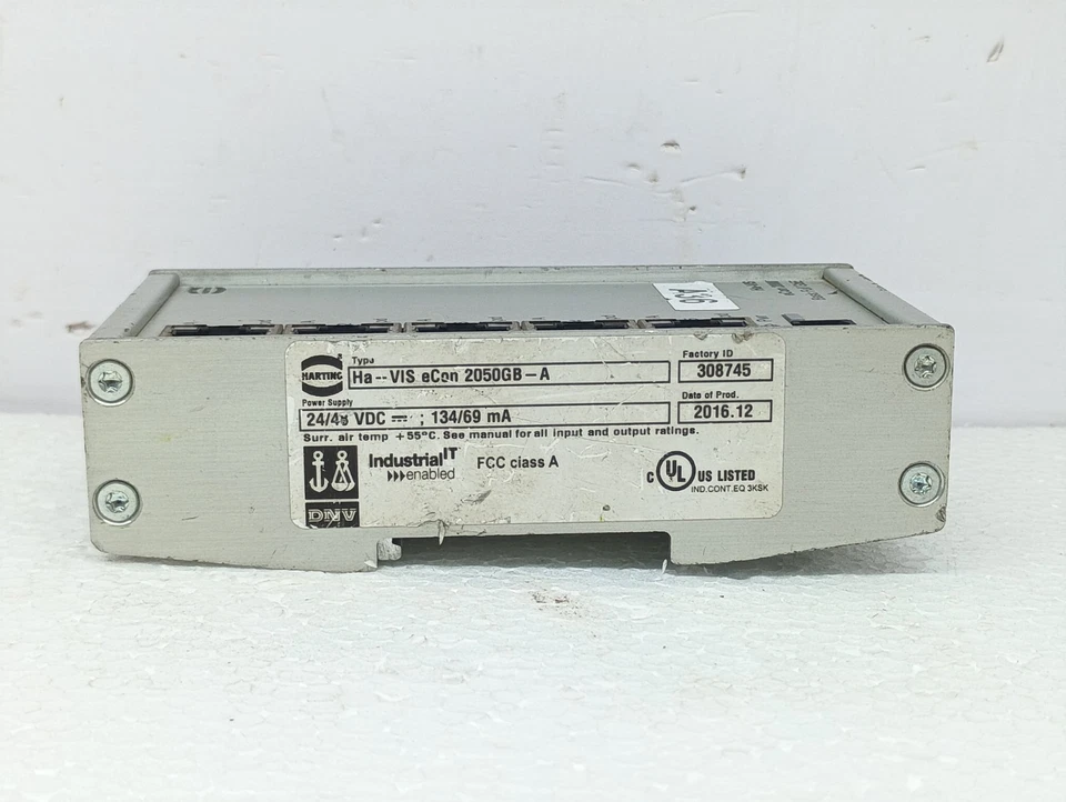 HARTING Ha-VIS eCon 2000 Basic FE 2050GB-A Port Ethernet Switch, 24/VDC-134/136 - Image 3 of 4