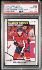 🔥 Upper Deck O.P.C. Marquee Rookies Connor McMichael #622 PSA 10 Capitals