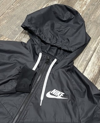 Nike Windrunner Jacket Women's S Black Hooded Sportswear Athleisure CN6910-010