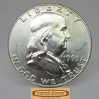 1963 Franklin Half Dollar, 90% Silver - #C54944NQ