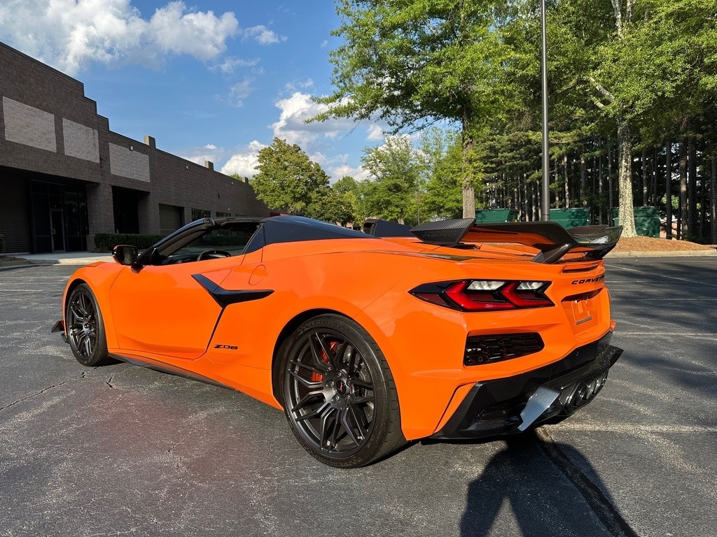 2024 Orange Chevrolet Corvette Z06 3LZ | C8 Corvette Photo 8