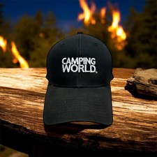 Camping World Campers Fifth Wheels Pull Trailers RV’s Slide Outs Baseball Cap