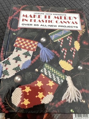 Make It Merry In Plastic Canvas Leisure Arts , 1995 Over 65 Projects