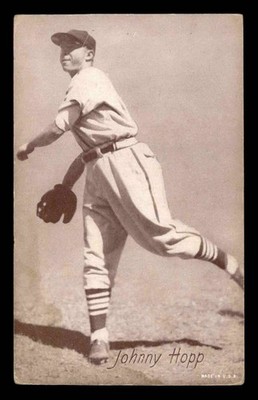1947-66 Exhibit #100 Johnny Hopp  47 VG J3107597