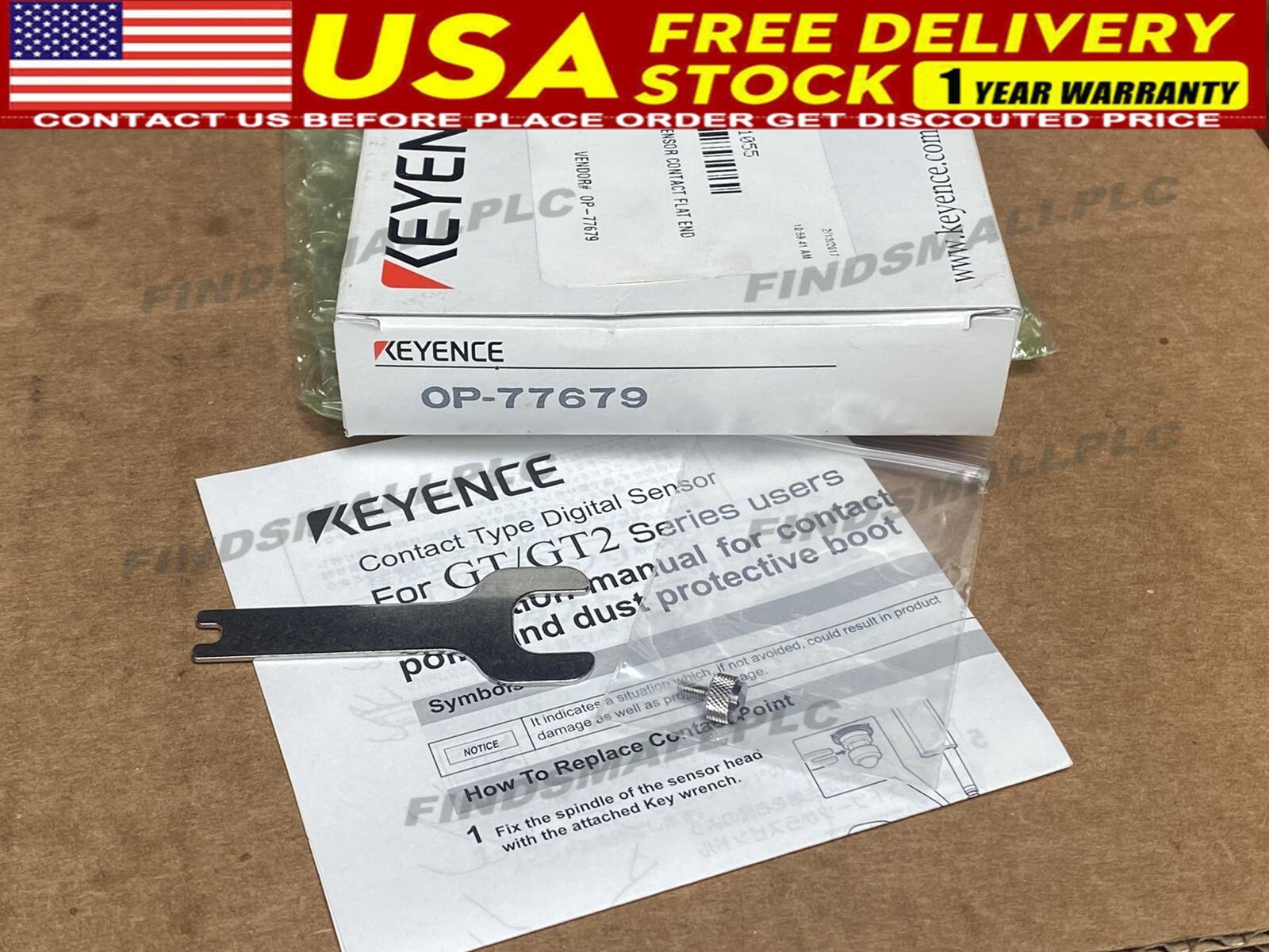 NEW Keyence OP-77679 Digital Sensor Type Contact FAST SHIPPING