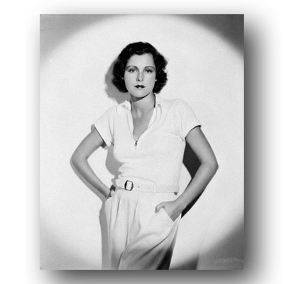 Frances Dee Photo 8x10 1932 Paramount Pictures Portrait Belted Trouser Suit