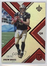 2017 Donruss Elite Aspirations 18/91 Drew Brees #68 0c3