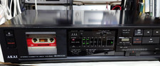 Akai HX-R40 Stereo Cassette Deck Auto Reverse Dolby B C HD Head Perfettamente Funzionante