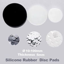 Selbstklebend Gummi Scheiben Rund Gummipads Platte &Oslash; 10mm-100mm Dicke 5mm