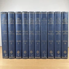 The Universal Jewish Encyclopedia In 10 Volumes - 1948 Hardcover - Judaism