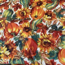 60 W By 84 l Fall Tablecloth