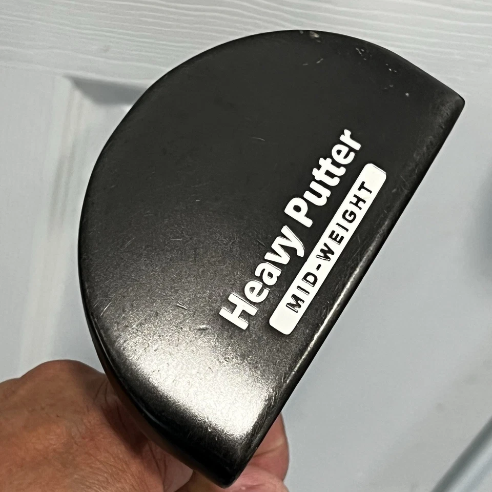 Club de Golf Putter Pesado Boccieri H3 Peso Medio 34.5 ” ¡Mano Derecha con Cubierta! Foto 2 de 4