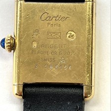 E130 Cartier Must Tank Ca4175 Sm Watch Manual Winding 13