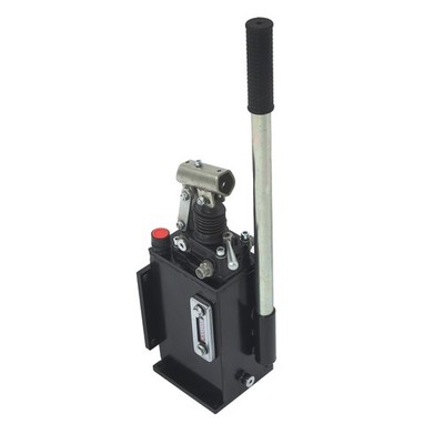 LABLT Hydraulic Piston Hand Pump & Release Knob Double Acting 2.7Cid 1Qts Tank