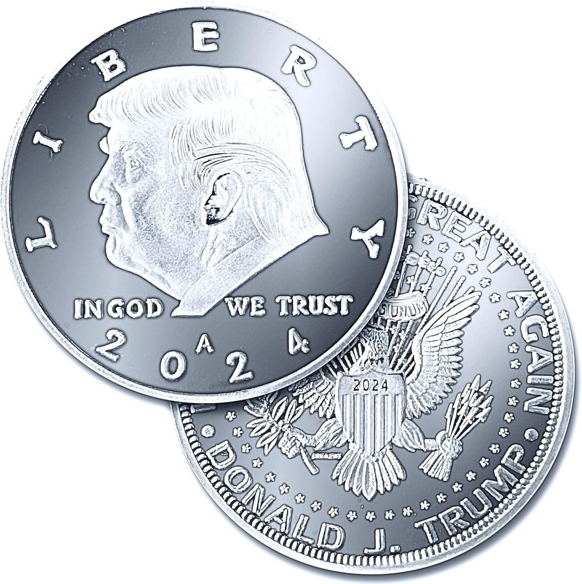 Donald Trump Silver Coin 2024 with Certificate of Authenticity