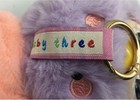 Baby Three BB3 Bunny Return Series Lavender Plush Bunny Pendant Toy — photo 4