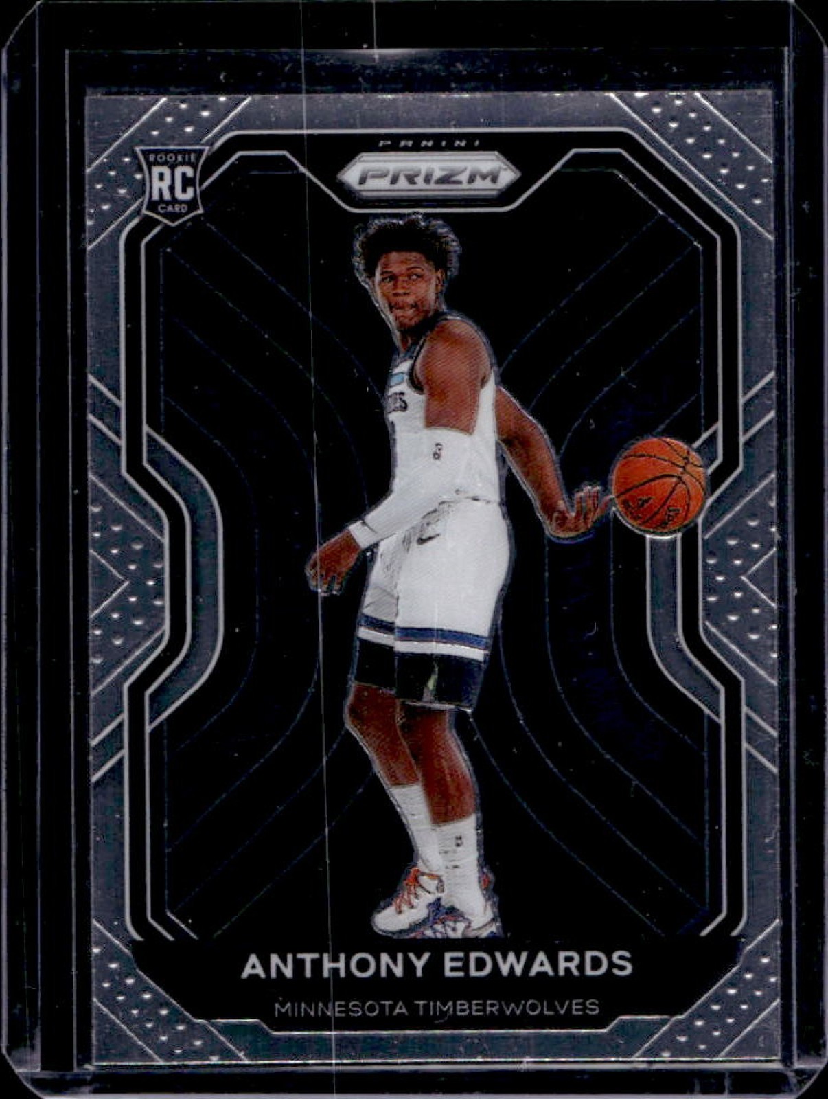 2020-21 Prizm Anthony Edwards RC Rookie #258 Timberwolves