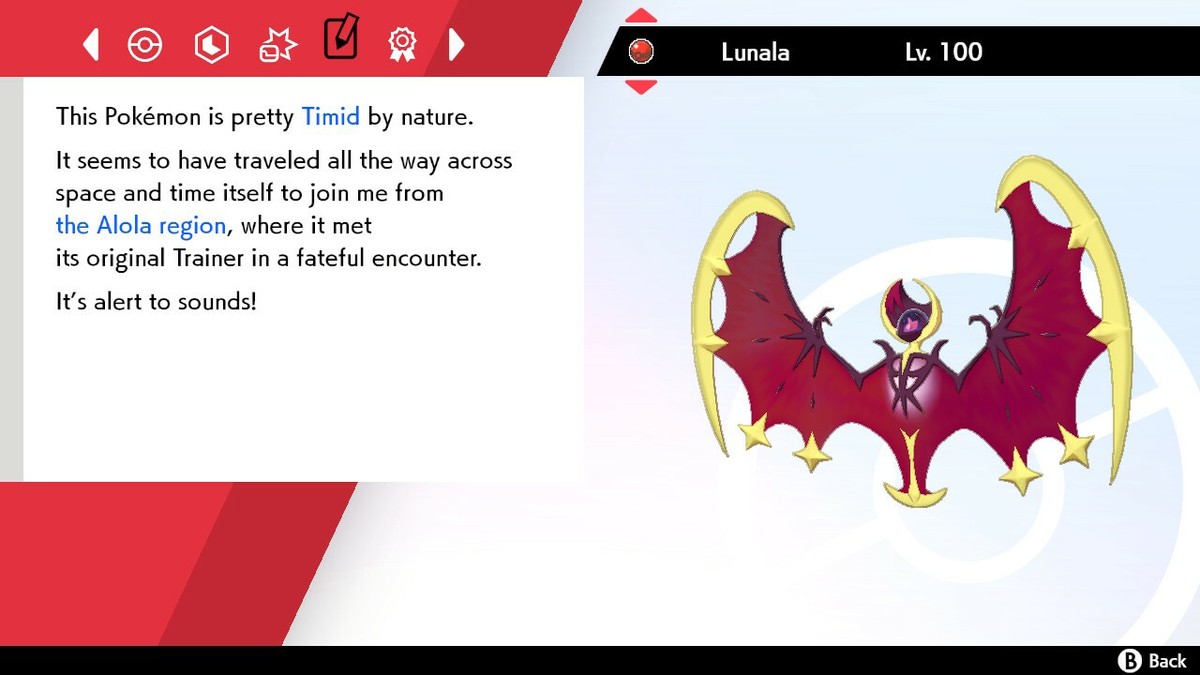 ✨ Shiny Lunala ✨ Pokemon Sword and Shield Perfect IV🚀Fast