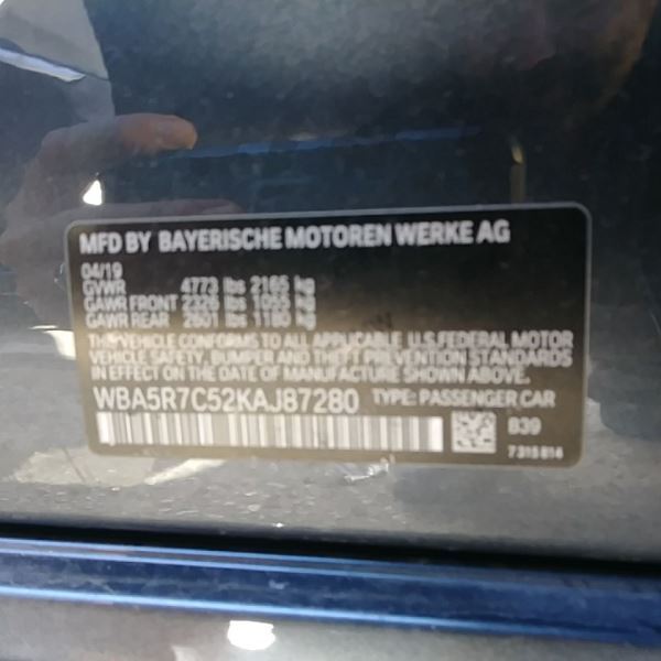 2019 2020 BMW 330 communication control module computer 9878207 | eBay