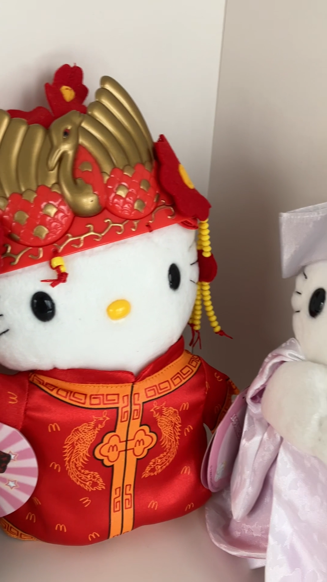 Japanese Wedding Hello Kitty ぬいぐるみ Hello Kitty&Dear Daniel japan McDonald's Wedding Plush