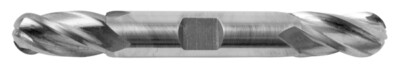 1/4'' Dia. Double End Ball 4 Flute M42 Cobalt End Mill Center Cutting USA