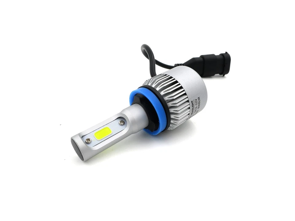 Allá Lighting 8000LM 6000K COB-LED luz antiniebla bombillas de conducción lámparas xenón blanco H8 Foto 3 de 4