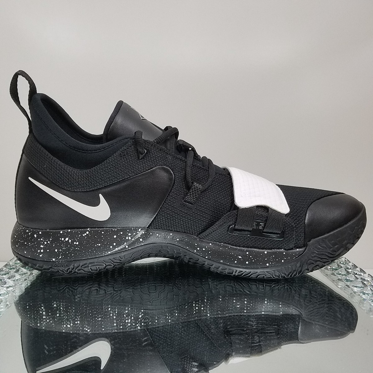 Nike PG 2.5 TB Basketball Shoes Black White Size 8.5 Nike Air PG Paul George 2.5 TB Oreo MLK | Mercari main image 4