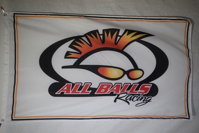 All Balls Racing customized MLB NHL NFL NBA flag University name flag poster